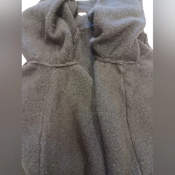 Free People EUC Black LS Cowl Neck Knit Sweater Size Small - Picture 10 of 10